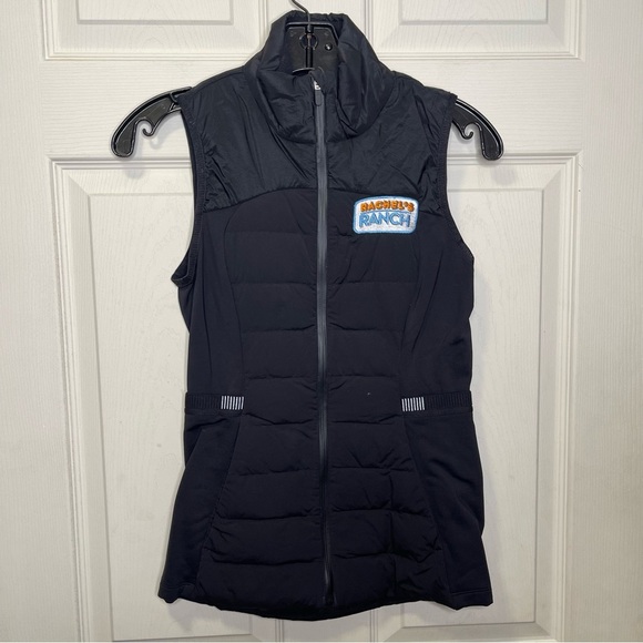 Lululemon Down For It All Vest Black Sz 2 - Picture 2 of 10